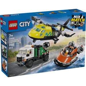 Lego City Airplane Service Hovercraft